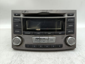 2012-2014 Subaru Legacy Radio AM FM Cd Player Receiver Replacement P/N:86201AJ61A Fits 2012 2013 2014 OEM Used Auto Parts