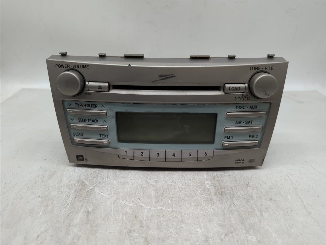 2007-2009 Toyota Camry Radio AM FM Cd Player Receiver Replacement P/N:86120-06190 86120-06191 Fits 2007 2008 2009 OEM Used Auto Parts