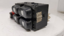 1995 Chevrolet Cavalier Master Power Window Switch Replacement Driver Side Left Fits OEM Used Auto Parts - Oemusedautoparts1.com