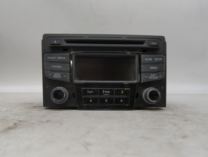 2013-2014 Hyundai Sonata Radio AM FM Cd Player Receiver Replacement P/N:96180-3Q700 96170-3Q0004X Fits 2013 2014 OEM Used Auto Parts