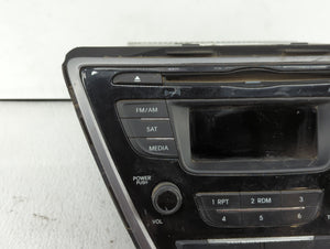 2013 Hyundai Elantra Radio AM FM Cd Player Receiver Replacement P/N:961703X155 96170-3X155RA5 Fits OEM Used Auto Parts