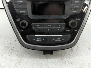 2013 Hyundai Elantra Radio AM FM Cd Player Receiver Replacement P/N:961703X155 96170-3X155RA5 Fits OEM Used Auto Parts