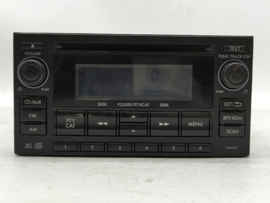 2012-2014 Subaru Impreza Radio AM FM Cd Player Receiver Replacement P/N:86201FJ600 86201FJ620 Fits 2012 2013 2014 OEM Used Auto Parts