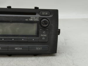 2012-2014 Toyota Prius C Radio AM FM Cd Player Receiver Replacement P/N:86120-52D10 Fits 2012 2013 2014 OEM Used Auto Parts