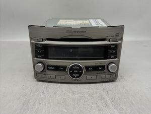 2010-2012 Subaru Legacy Radio AM FM Cd Player Receiver Replacement P/N:86201AJ62A 86201AJ64A Fits 2010 2011 2012 OEM Used Auto Parts