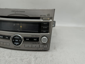 2010-2012 Subaru Legacy Radio AM FM Cd Player Receiver Replacement P/N:86201AJ62A 86201AJ64A Fits 2010 2011 2012 OEM Used Auto Parts