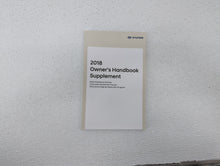 2018 Hyundai Sonata Owners Manual Book Guide OEM Used Auto Parts