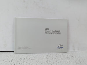 2014 Hyundai Sonata Owners Manual Book Guide OEM Used Auto Parts