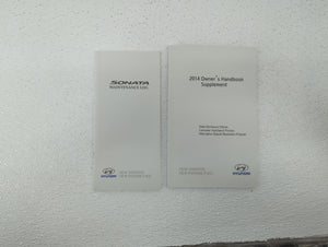 2014 Hyundai Sonata Owners Manual Book Guide OEM Used Auto Parts