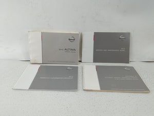 2012 Nissan Altima Owners Manual Book Guide P/N:OM2E 0L32U2 OEM Used Auto Parts