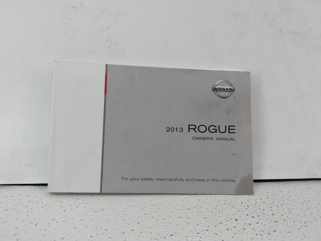 2013 Nissan Rogue Owners Manual Book Guide OEM Used Auto Parts