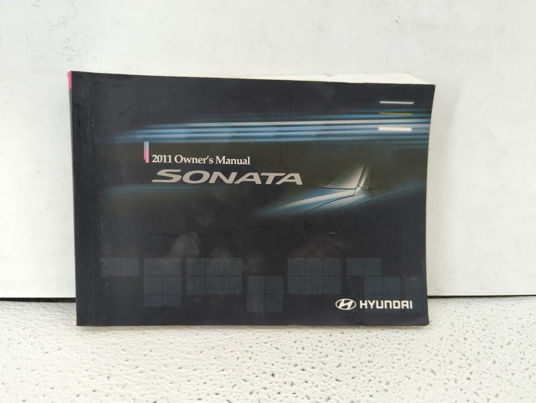 2011 Hyundai Sonata Owners Manual Book Guide OEM Used Auto Parts