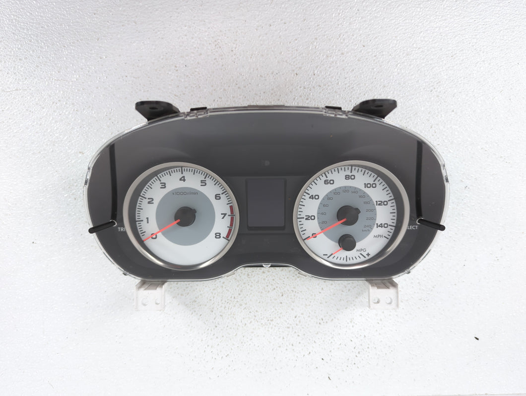 2013 Subaru Impreza Instrument Cluster Speedometer Gauges P/N:85003FJ620 Fits OEM Used Auto Parts