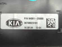 2016-2018 Kia Optima Instrument Cluster Speedometer Gauges P/N:94001-D5000 94001-D5010 Fits 2016 2017 2018 OEM Used Auto Parts