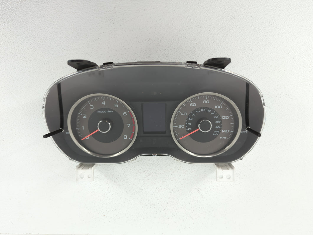 2014 Subaru Forester Instrument Cluster Speedometer Gauges P/N:85003SG460 85000SG020 Fits OEM Used Auto Parts