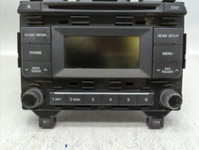 2016-2017 Hyundai Sonata Radio AM FM Cd Player Receiver Replacement P/N:96160-C20004X 96170-C20504X Fits 2016 2017 OEM Used Auto Parts