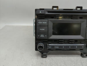 2016-2017 Hyundai Sonata Radio AM FM Cd Player Receiver Replacement P/N:96160-C20004X 96170-C20504X Fits 2016 2017 OEM Used Auto Parts