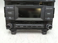 2016-2017 Hyundai Sonata Radio AM FM Cd Player Receiver Replacement P/N:96160-C20004X 96170-C20504X Fits 2016 2017 OEM Used Auto Parts