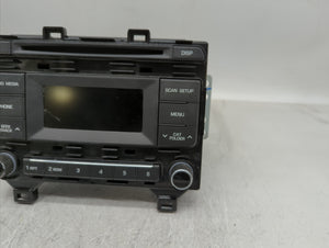 2016-2017 Hyundai Sonata Radio AM FM Cd Player Receiver Replacement P/N:96160-C20004X 96170-C20504X Fits 2016 2017 OEM Used Auto Parts