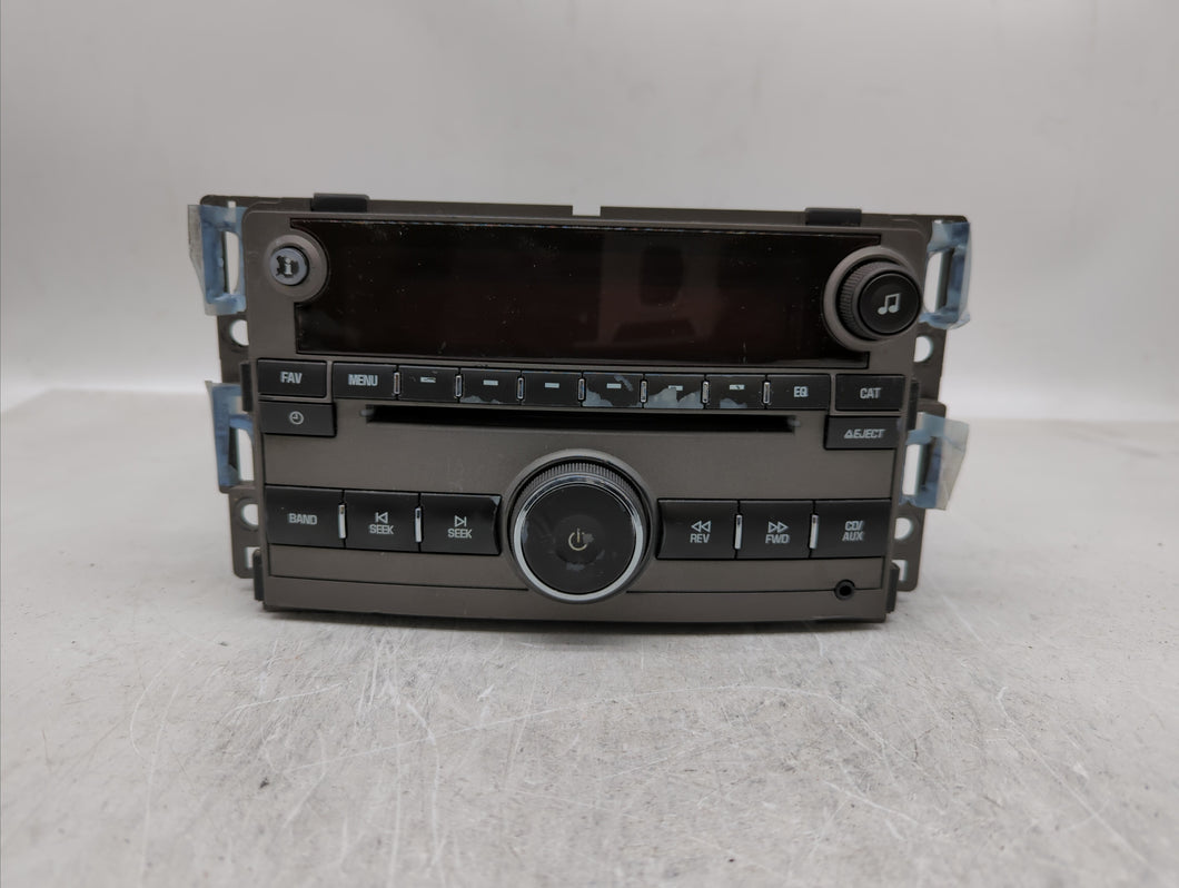 2009 Saturn Aura Radio AM FM Cd Player Receiver Replacement P/N:25833954 Fits OEM Used Auto Parts