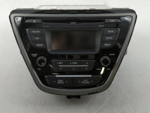 2014-2016 Hyundai Elantra Radio AM FM Cd Player Receiver Replacement P/N:96170-3X156GU Fits 2014 2015 2016 OEM Used Auto Parts