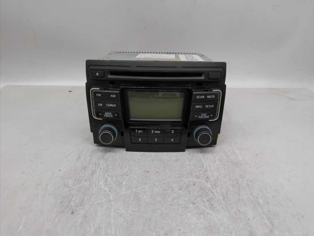 2011 Hyundai Sonata Radio AM FM Cd Player Receiver Replacement P/N:96180-3Q000 961803Q000 Fits OEM Used Auto Parts