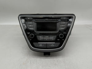 2014-2016 Hyundai Elantra Radio AM FM Cd Player Receiver Replacement P/N:96170-3X156GU Fits 2014 2015 2016 OEM Used Auto Parts