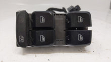 2012 Audi A4 Master Power Window Switch Replacement Driver Side Left Fits OEM Used Auto Parts - Oemusedautoparts1.com