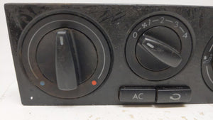 2001 Volkswagen Jetta Climate Control Module Temperature AC/Heater Replacement Fits OEM Used Auto Parts - Oemusedautoparts1.com