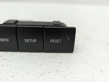 2008 Ford Expedition Info Setup Switch Trip Reset Buttons Black