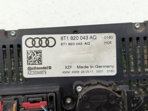 2009-2012 Audi Q5 Climate Control Module Temperature AC/Heater Replacement P/N:8T1 820 043 AA 8T1 820 043 AK Fits OEM Used Auto Parts