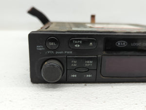 2000-2002 Kia Spectra Radio AM FM Cd Player Receiver Replacement P/N:1K2N1 66 86X Fits 1998 1999 2000 2001 2002 OEM Used Auto Parts