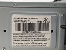 2006-2008 Chevrolet Impala Radio AM FM Cd Player Receiver Replacement P/N:15870717 15951757 Fits 2006 2007 2008 OEM Used Auto Parts