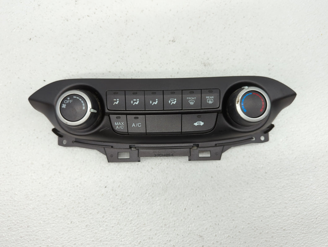 2013-2014 Honda Cr-V Climate Control Module Temperature AC/Heater Replacement P/N:79600T0GA410M1 NH831L Fits 2013 2014 OEM Used Auto Parts