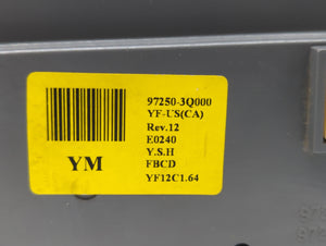 2011 Hyundai Sonata Climate Control Module Temperature AC/Heater Replacement P/N:97250-3Q000 94510-3Q000 Fits OEM Used Auto Parts