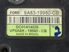 2009-2012 Ford Flex Climate Control Module Temperature AC/Heater Replacement P/N:8A83-19980-CB Fits 2009 2010 2011 2012 OEM Used Auto Parts