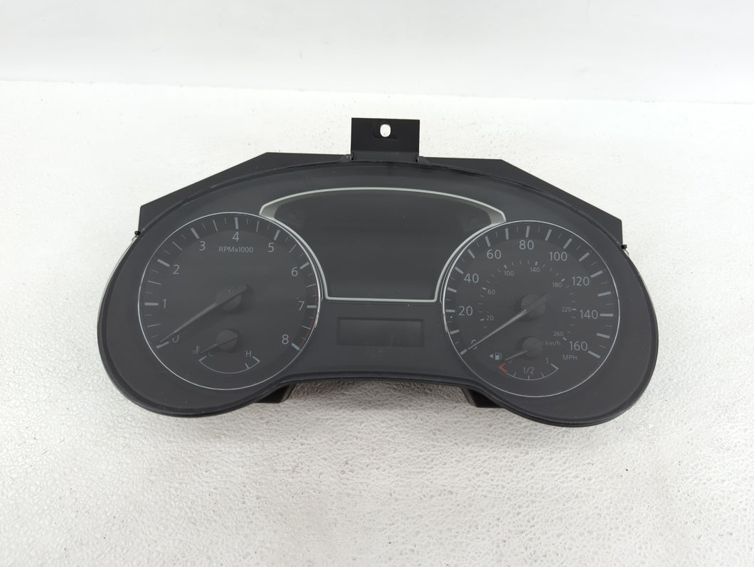 2015 Nissan Altima Instrument Cluster Speedometer Gauges P/N:24810 9HP0A B4 24810 9HP0A Fits OEM Used Auto Parts