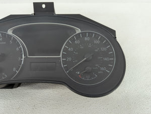 2015 Nissan Altima Instrument Cluster Speedometer Gauges P/N:24810 9HP0A B4 24810 9HP0A Fits OEM Used Auto Parts