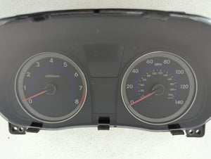 2012-2014 Hyundai Accent Instrument Cluster Speedometer Gauges P/N:94001-1R015 94001-1R000 Fits 2012 2013 2014 OEM Used Auto Parts