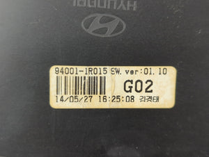 2012-2014 Hyundai Accent Instrument Cluster Speedometer Gauges P/N:94001-1R015 94001-1R000 Fits 2012 2013 2014 OEM Used Auto Parts