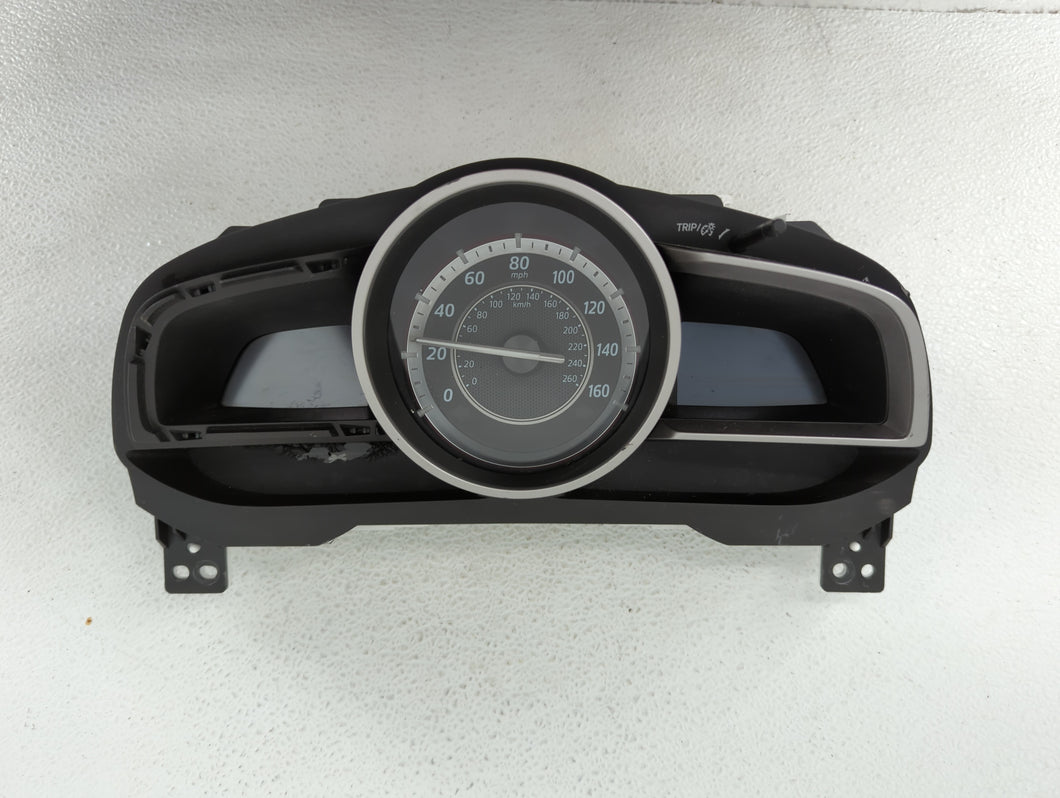 2014 Mazda 3 Instrument Cluster Speedometer Gauges P/N:BJS7 55 430 HABHN1F Fits OEM Used Auto Parts