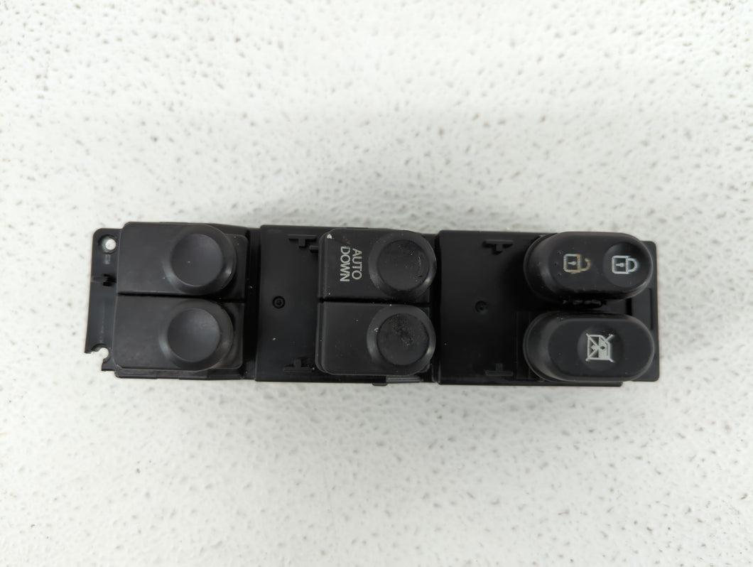 2012 Hyundai Accent Master Power Window Switch Replacement Driver Side Left P/N:39F490-1210 93570-1R111 Fits OEM Used Auto Parts