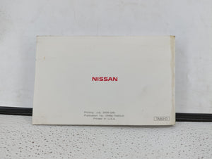 2006 Nissan Armada Owners Manual Book Guide OEM Used Auto Parts