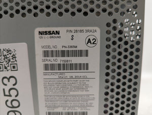 2013-2014 Nissan Sentra Radio AM FM Cd Player Receiver Replacement P/N:28185-3RA2A 28185-3RA2B Fits 2013 2014 OEM Used Auto Parts