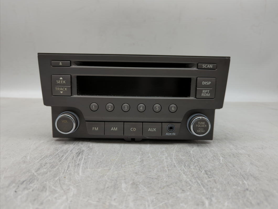 2013-2014 Nissan Sentra Radio AM FM Cd Player Receiver Replacement P/N:28185-3RA2A 28185-3RA2B Fits 2013 2014 OEM Used Auto Parts