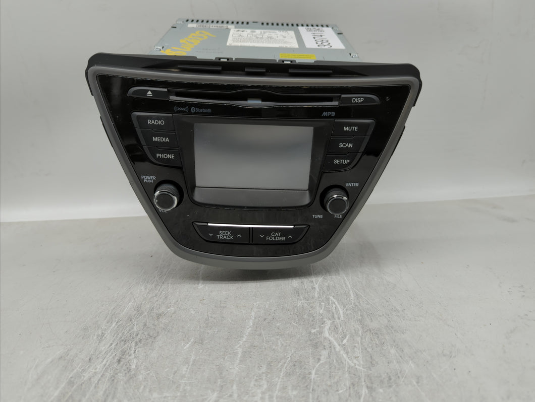 2014-2016 Hyundai Elantra Radio AM FM Cd Player Receiver Replacement P/N:96180-3X165 Fits 2014 2015 2016 OEM Used Auto Parts