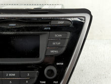 2013 Hyundai Elantra Radio AM FM Cd Player Receiver Replacement P/N:96170-3X165RA5 Fits OEM Used Auto Parts