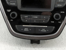 2013 Hyundai Elantra Radio AM FM Cd Player Receiver Replacement P/N:96170-3X165RA5 Fits OEM Used Auto Parts