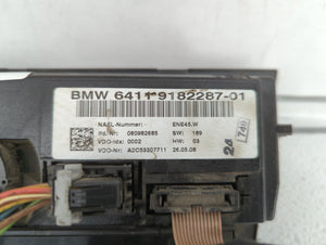 2007-2009 Bmw 328i Climate Control Module Temperature AC/Heater Replacement P/N:6411 9128214 6411 9182287-01 Fits 2007 2008 2009 OEM Used Auto Parts