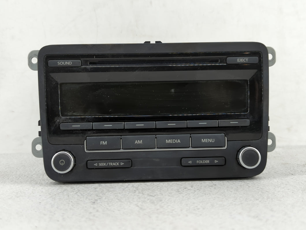 2011-2014 Volkswagen Jetta Radio AM FM Cd Player Receiver Replacement P/N:1K0035164D 1K0 035 164 D Fits OEM Used Auto Parts